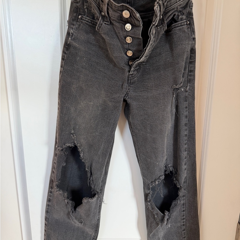 Wild Fable Distressed Black Jeans